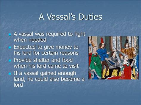 VASSALAGE definition and meaning .